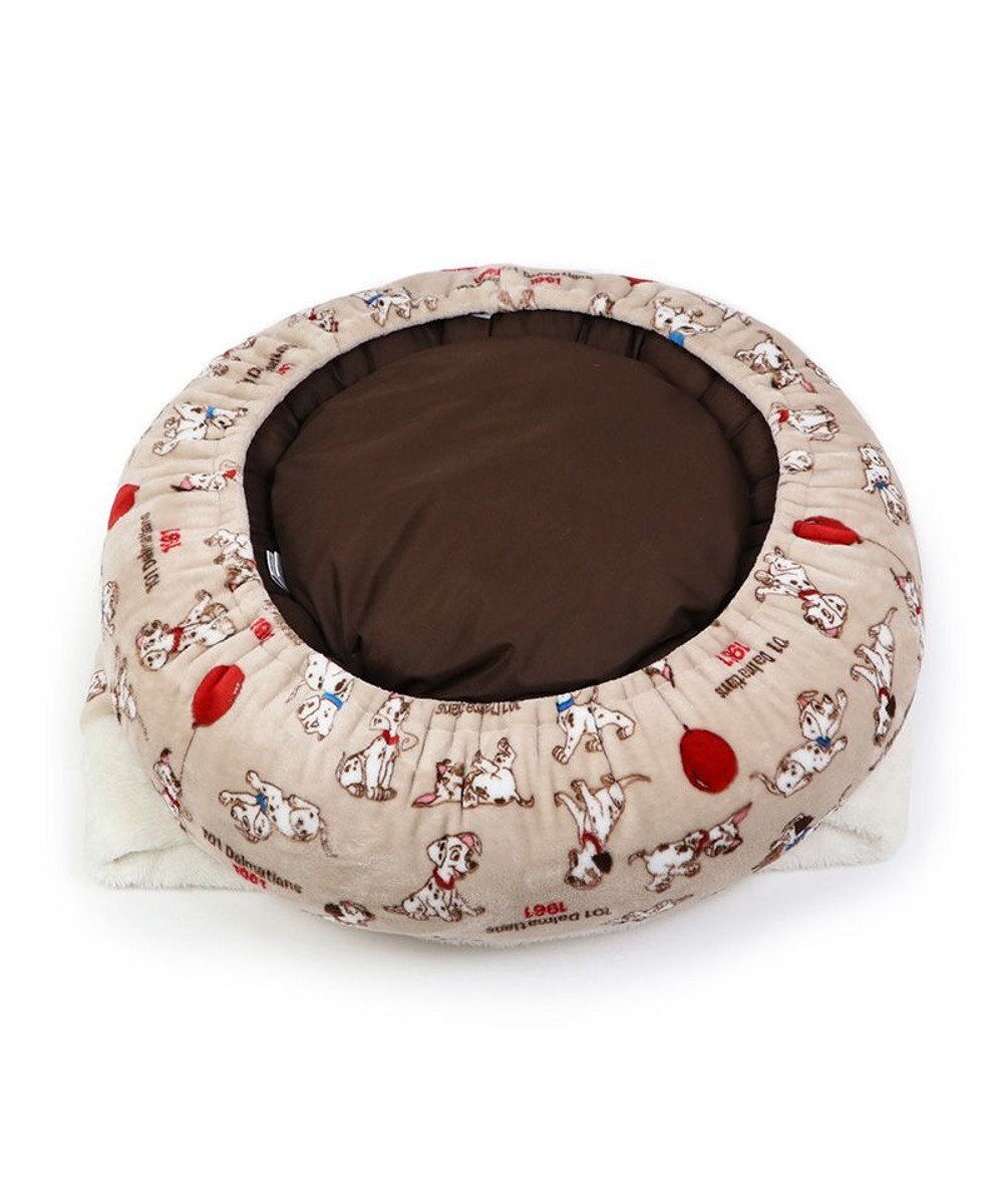 PET PARADISE ディズニー 101匹わんちゃん 丸型寝袋 遠赤外線 《風船柄》 60cm 