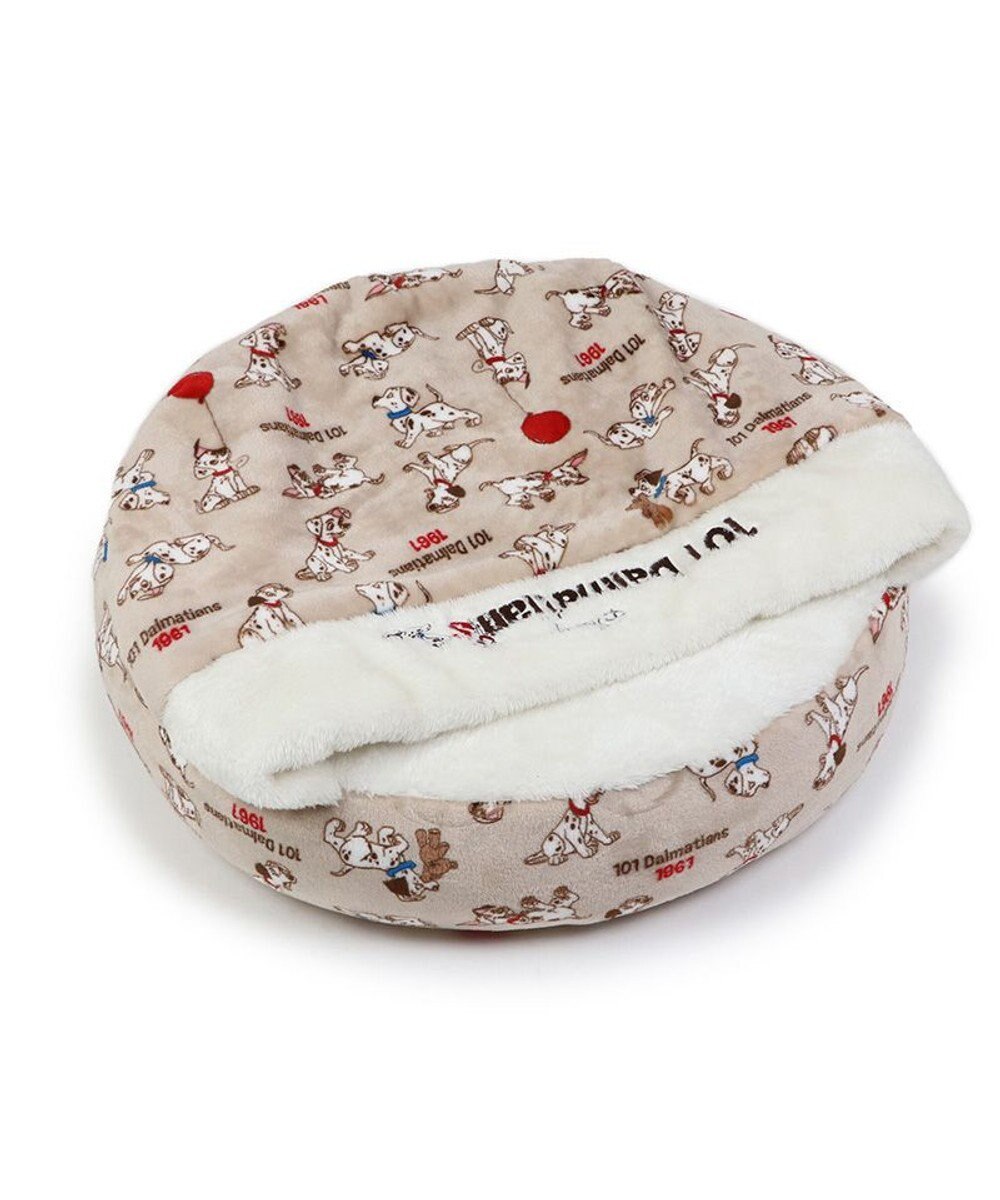 PET PARADISE ディズニー 101匹わんちゃん 丸型寝袋 遠赤外線 《風船柄》 60cm 