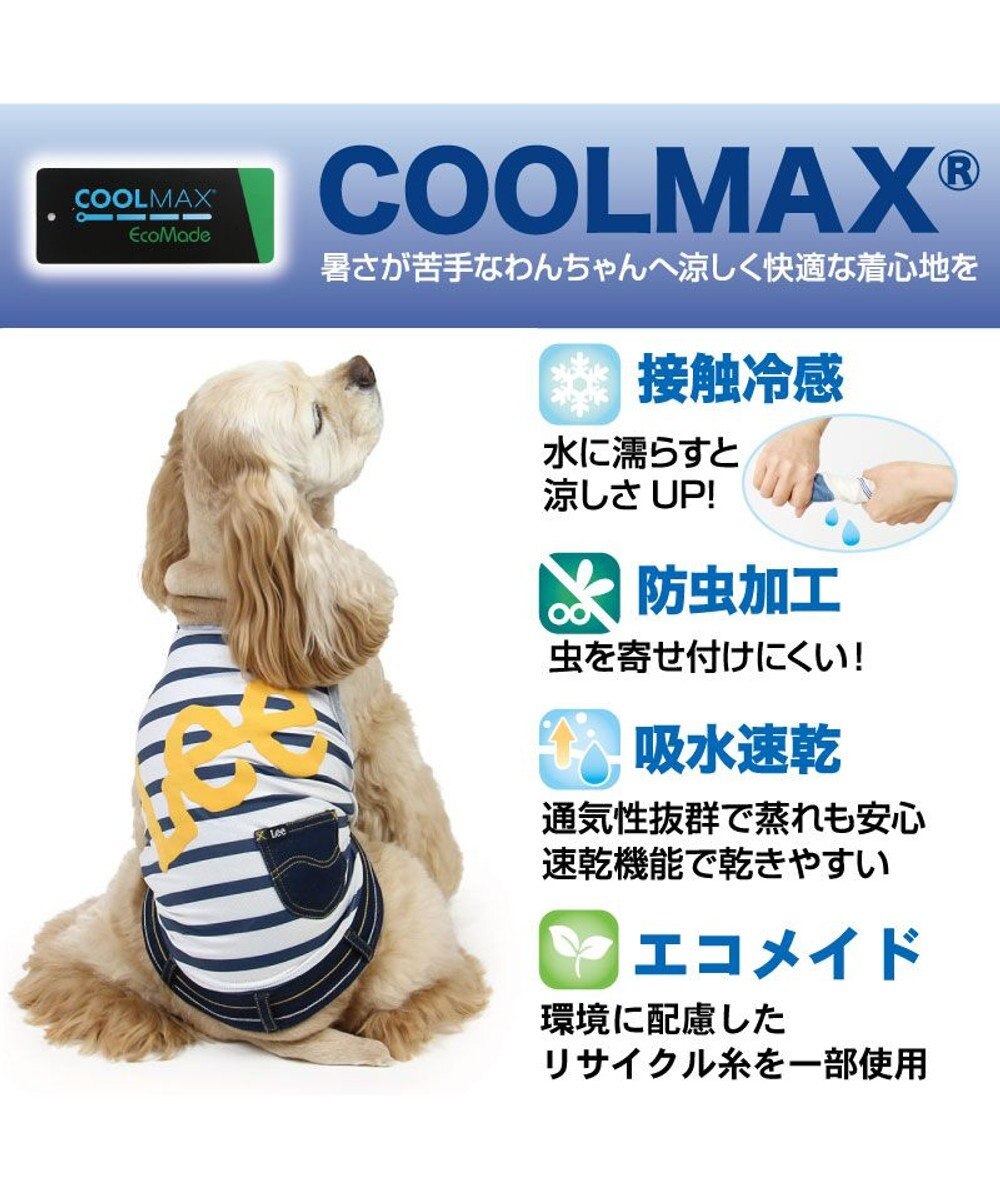 PET PARADISE  Ｌｅｅ エコメイド タンクトップ 《ボーダー柄》 中型犬 大型犬 