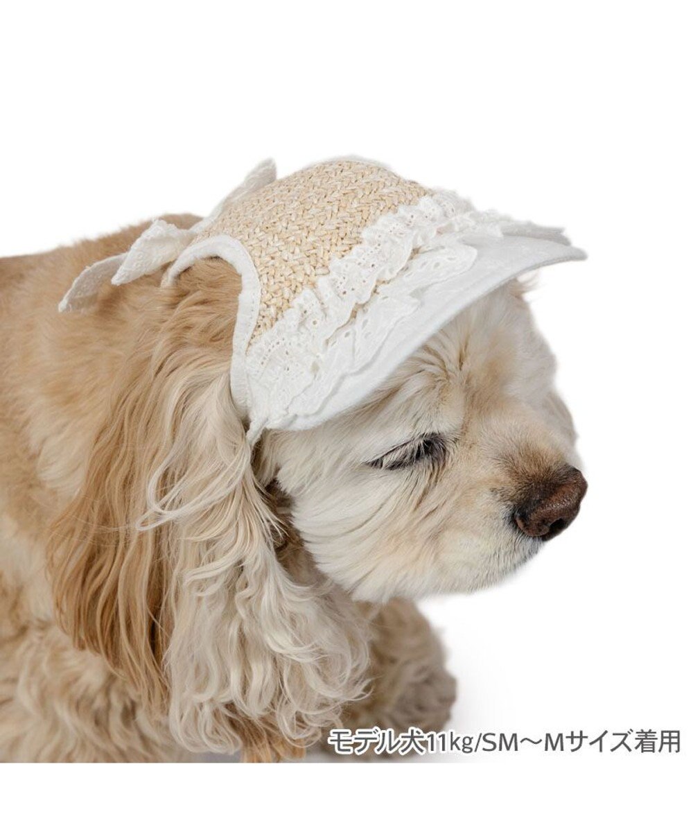PET PARADISE ペットパラダイス フリル キャップ ＳＭ～Ｍ/Ｌ 