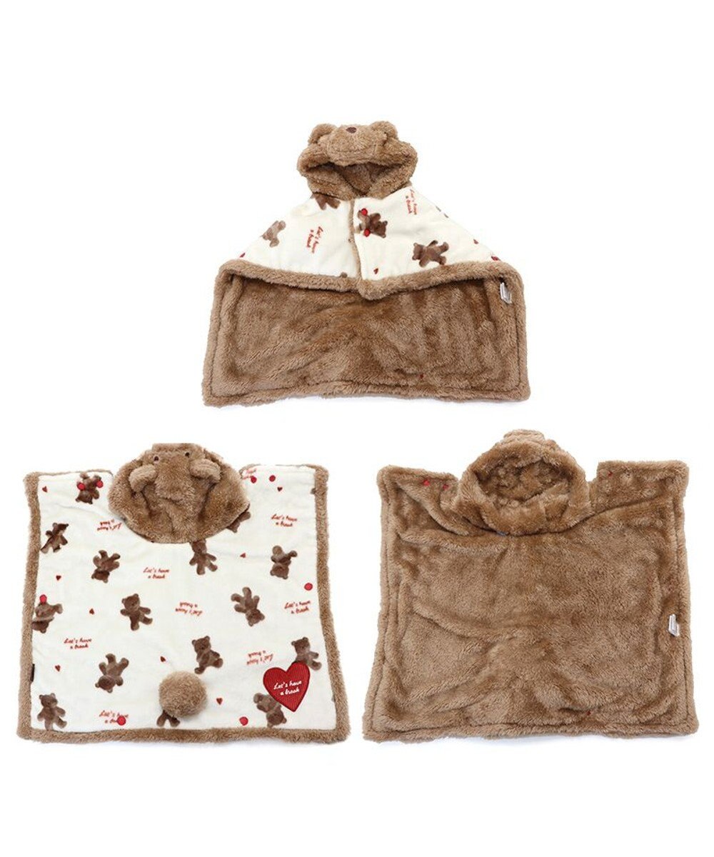 PET PARADISE ペットパラダイス くま 着る毛布 《ハート柄》 小型犬 