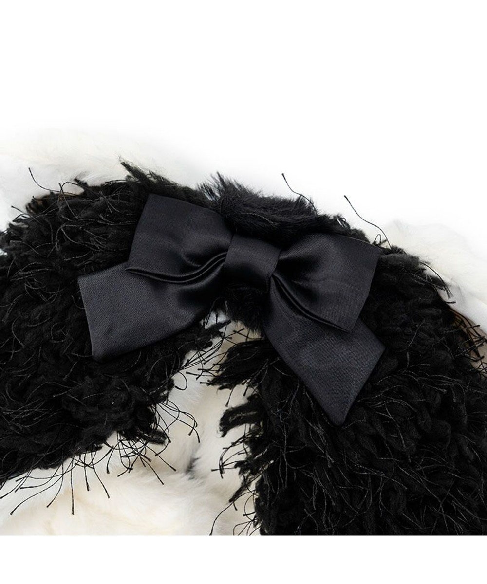 PET PARADISE cherircouture ドットリボン ポンチョ 《ブラック》 小型犬 