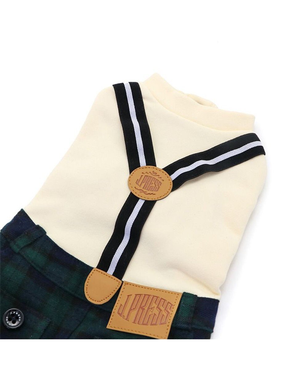 PET PARADISE J.PRESS ブラックウォッチ パンツつなぎ  小型犬 