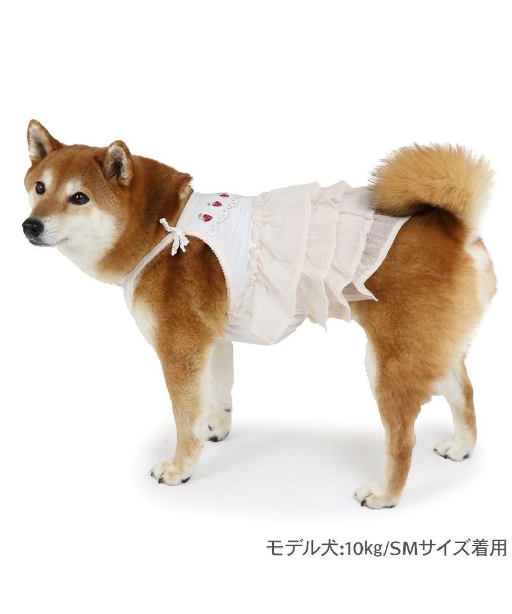 PET PARADISE ペットパラダイス エコメッシュ キャミソール 《苺刺繍》 中型犬 大型犬 