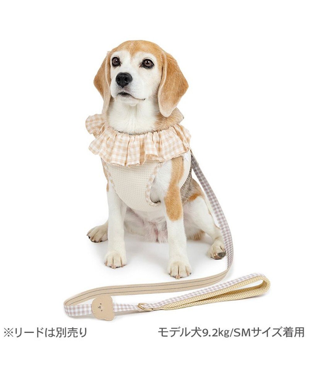 PET PARADISE ペットパラダイス くまちゃん ピエロ襟ベストハーネス ＳＭ 
