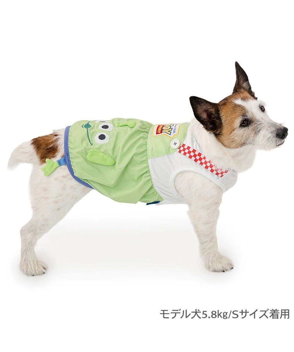 PET PARADISE ディズニー トイ・ストーリー エイリアン お顔 ポケットクール タンクトップ 小型犬 