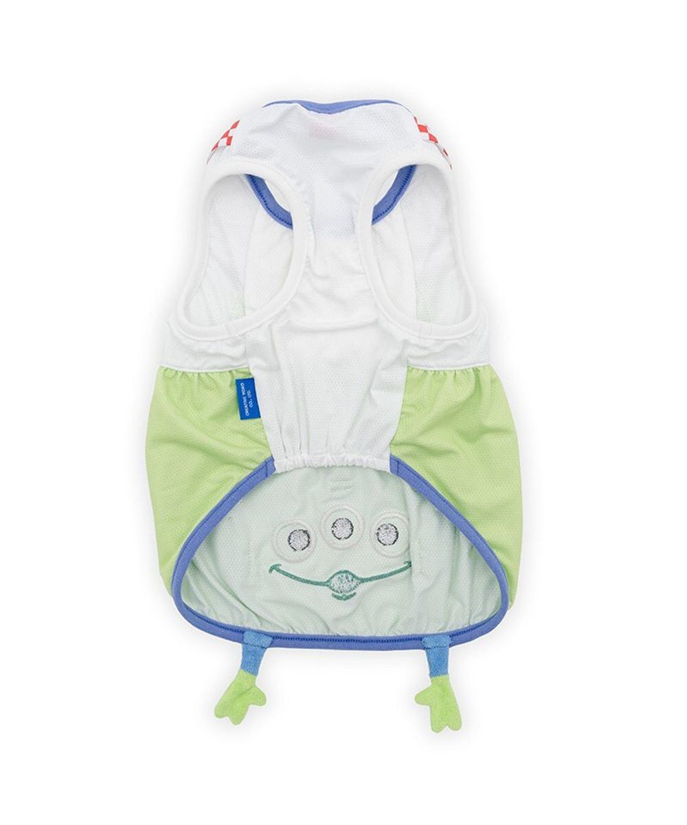 PET PARADISE ディズニー トイ・ストーリー エイリアン お顔 ポケットクール タンクトップ 小型犬 