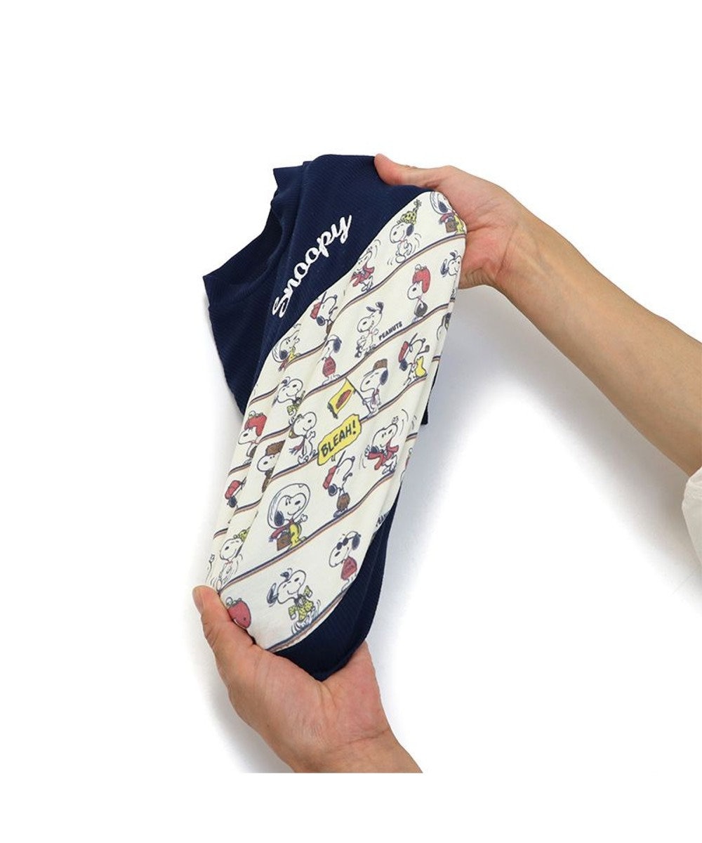 PET PARADISE スヌーピー パッチ付き 長袖 Tシャツ 《 ネイビー》【小型犬】 