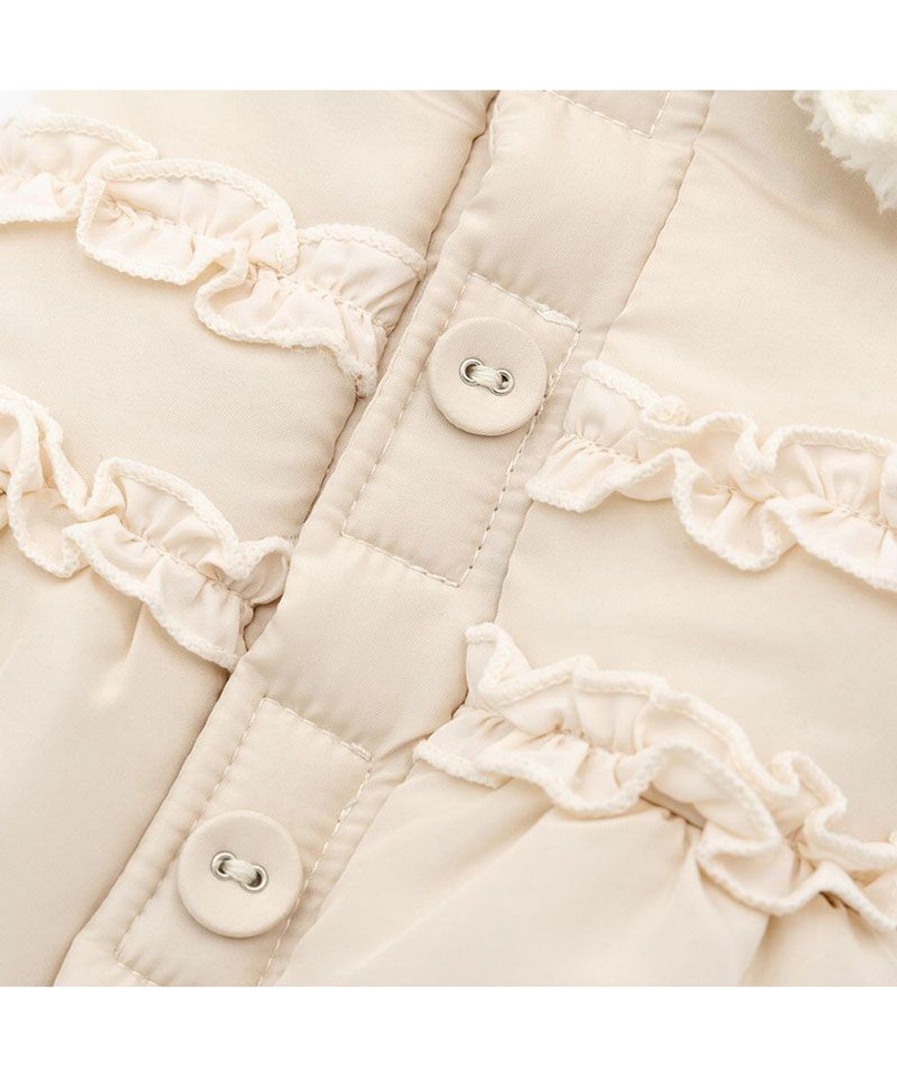 PET PARADISE ペットパラダイス 遠赤外線 苺襟付き 綿入れ ベスト  小型犬 