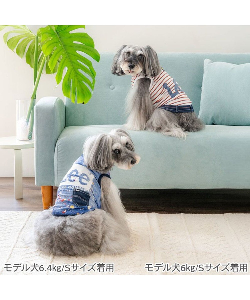 PET PARADISE Lee エコメイド ボーダー タンクトップ 小型犬 
