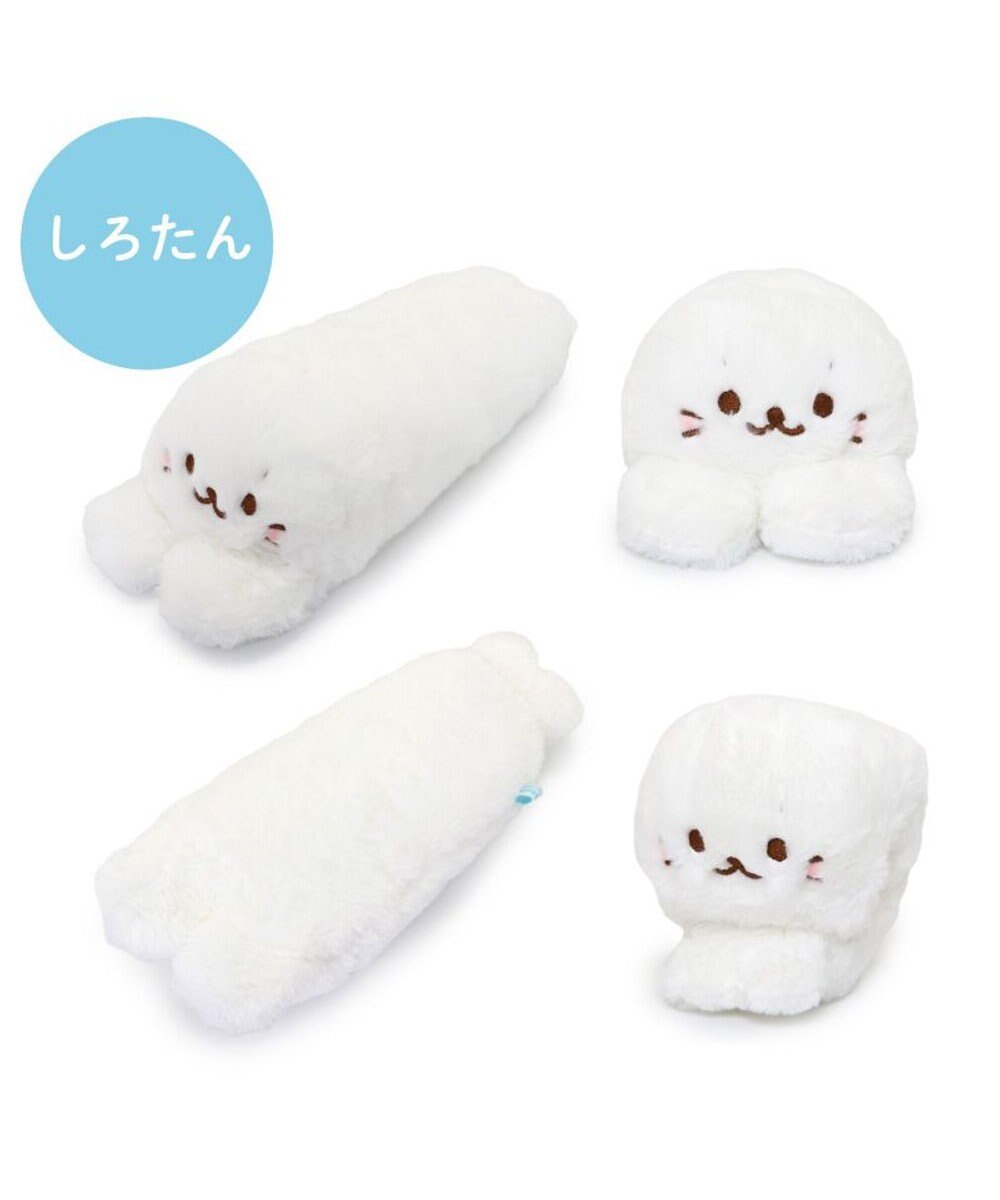 しろたん　ぬいぐるみ　手ぬぐい　ニフティ　当選品 しろたん パッチンくるっとマスコット 《しろたん》 単品