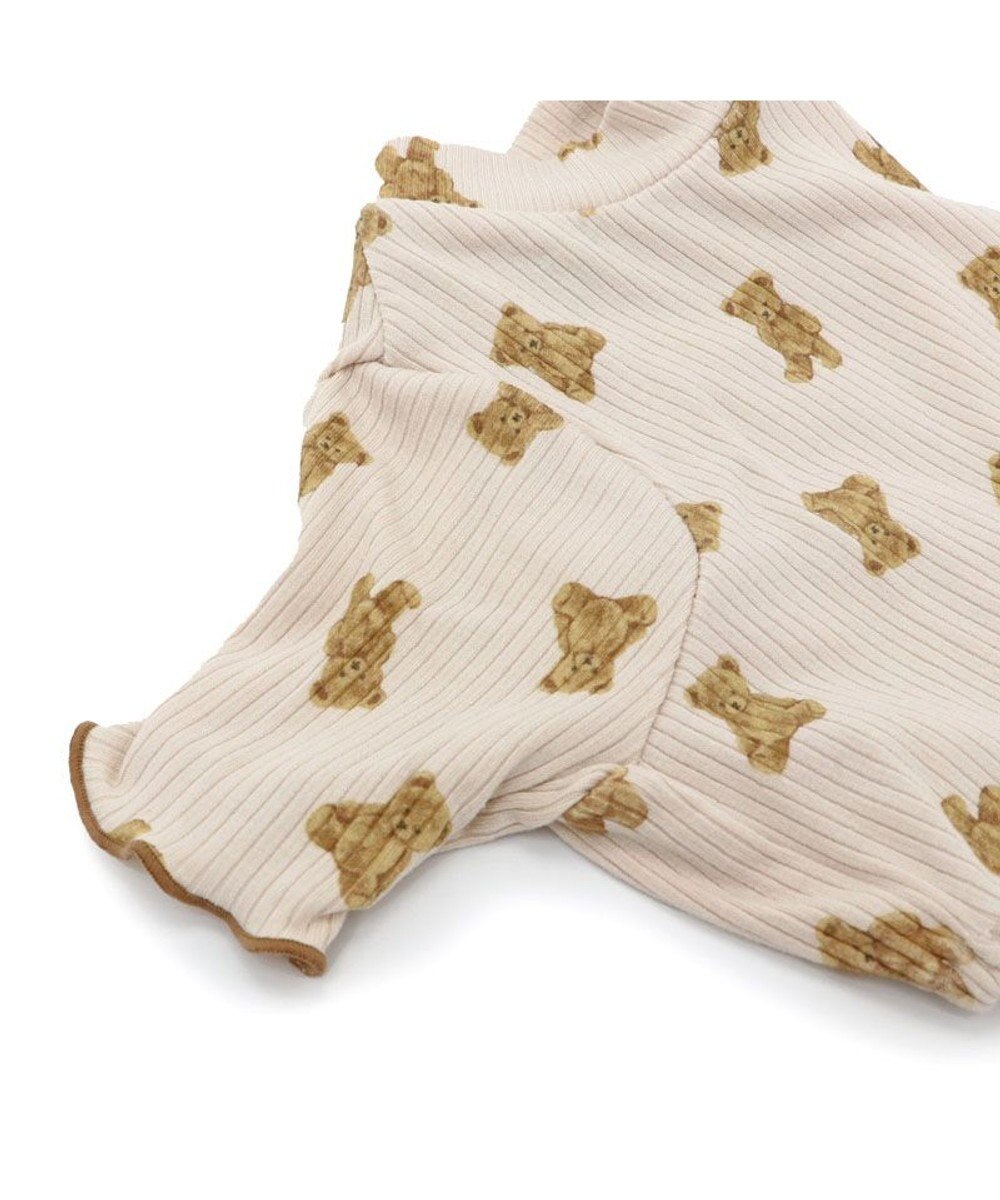 PET PARADISE ペットパラダイス くま のびのび リブ Tシャツ 小型犬 