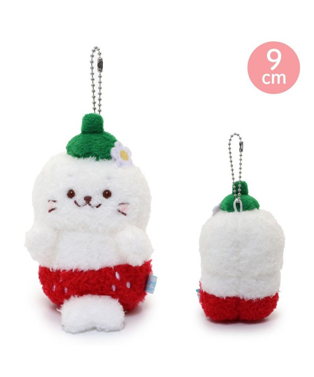 Mother garden しろたん マスコットキーホルダー 《ジューシーいちご》 