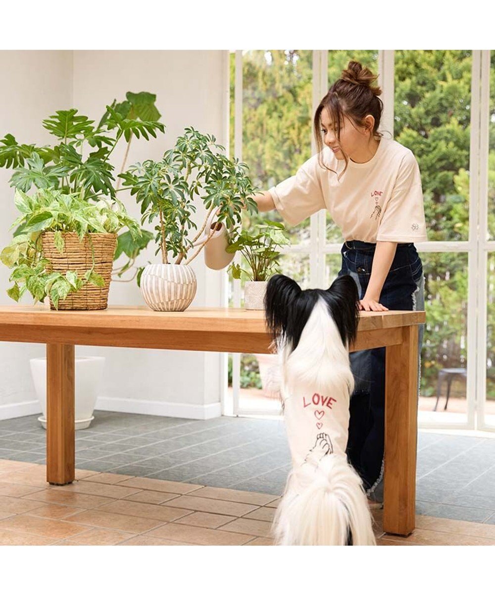 ペットパラダイス　Mai.Kuraki コラボTシャツ ペットパラダイス Mai Kuraki LOVE オーナー Tシャツ