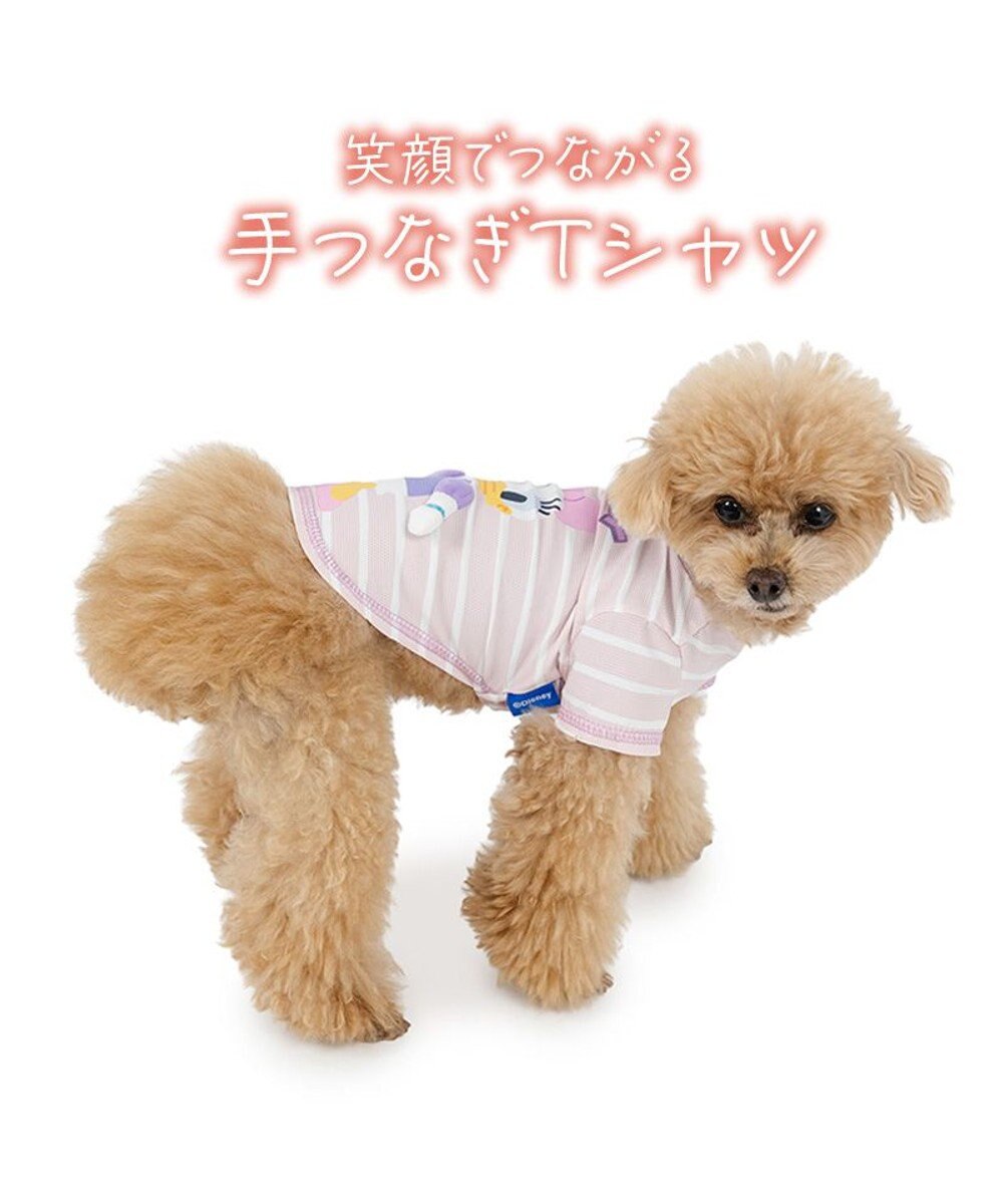 PET PARADISE ディズニー デイジーダック 手つなぎＴシャツ 接触冷感 小型犬 