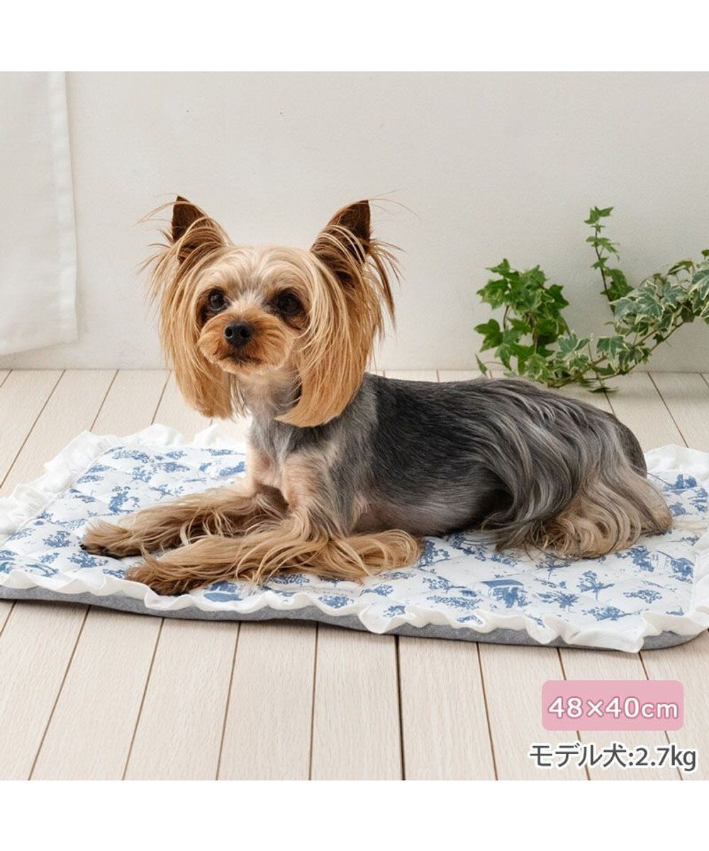 PET PARADISE ペットパラダイス クールマット 《トワルドジュイ柄》 S