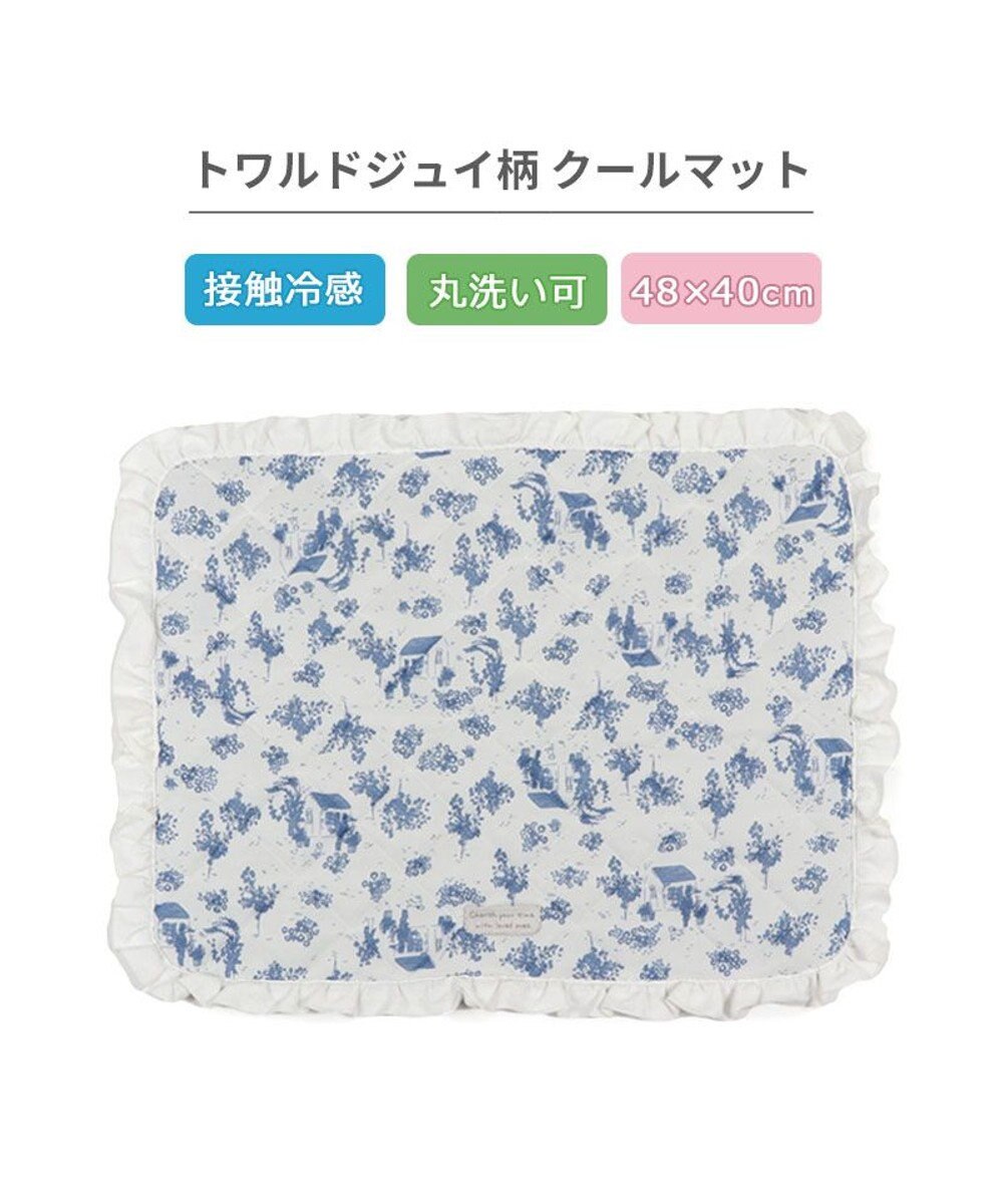 PET PARADISE ペットパラダイス クールマット 《トワルドジュイ柄》 S
