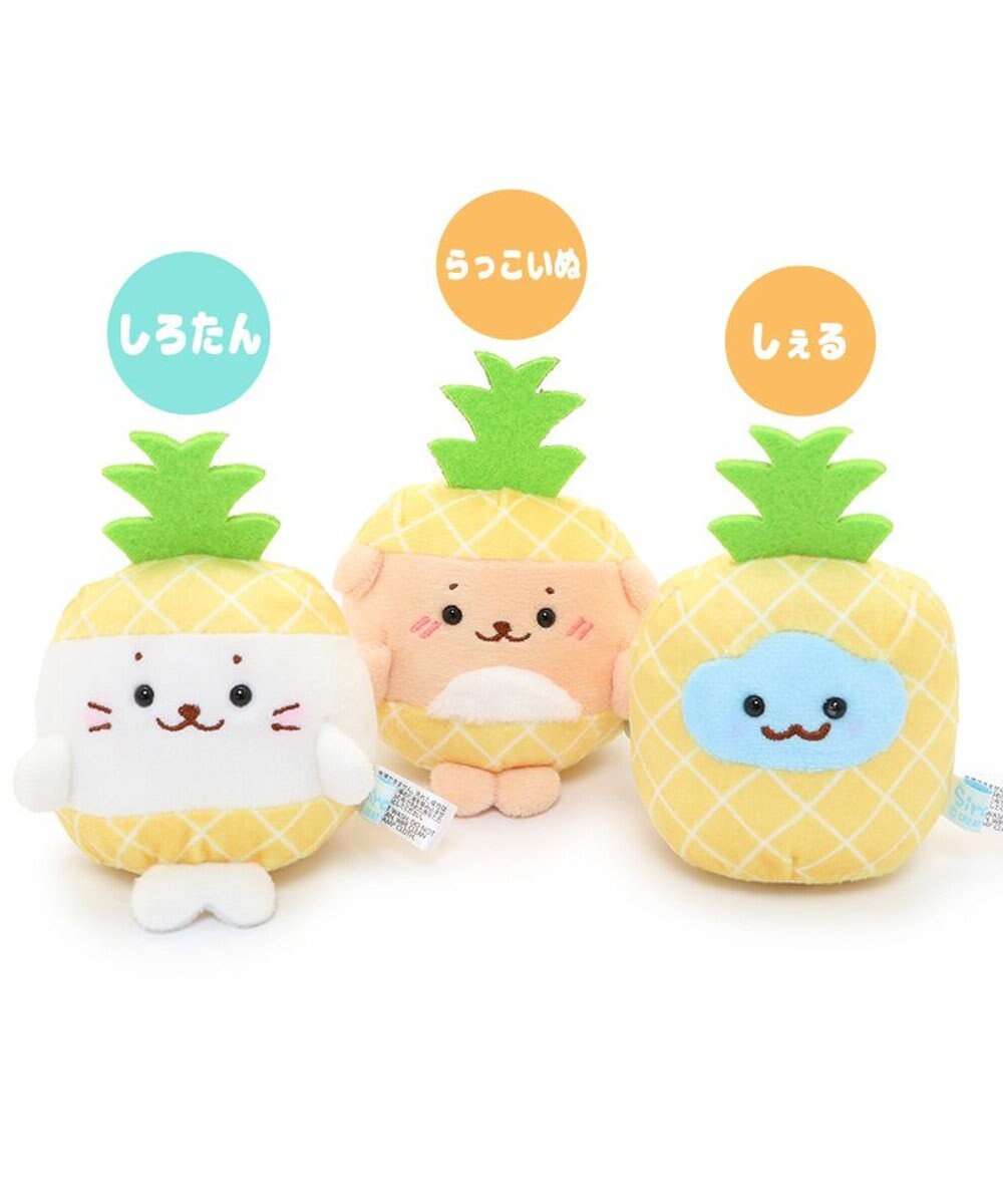 Mother garden しろたん お座り 手のり ちびちびマスコット 《パイナップルパーティー 》《単品》