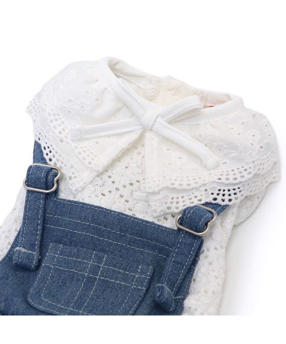 PET PARADISE ペットパラダイス レース襟 パンツつなぎ 小型犬　 