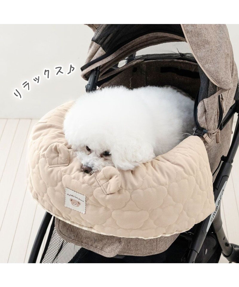 PET PARADISE ペットパラダイス くまちゃん キルト カート用 クッション 