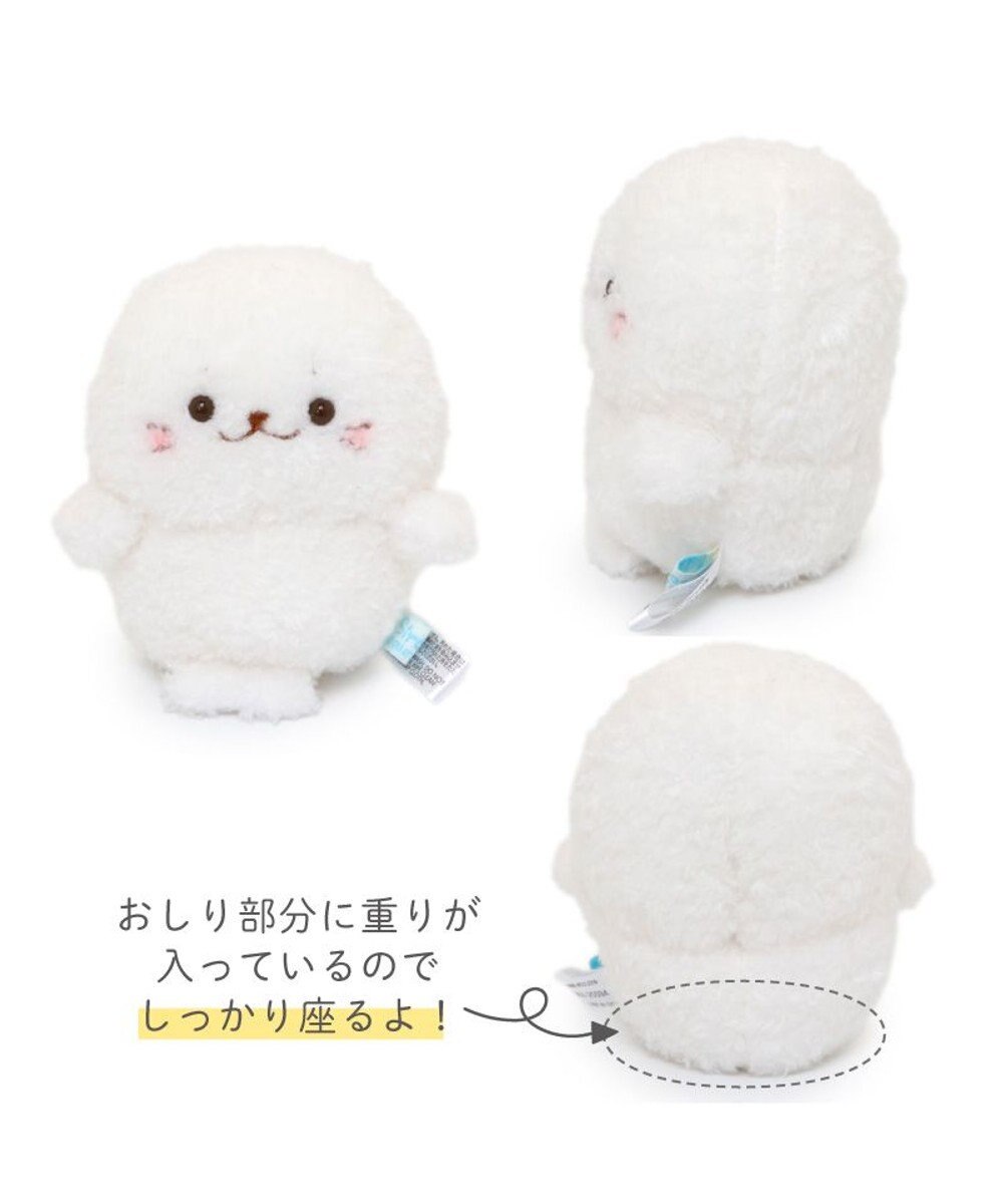 Mother garden しろたん ぽてぽて マスコット 《しろたん》 単品