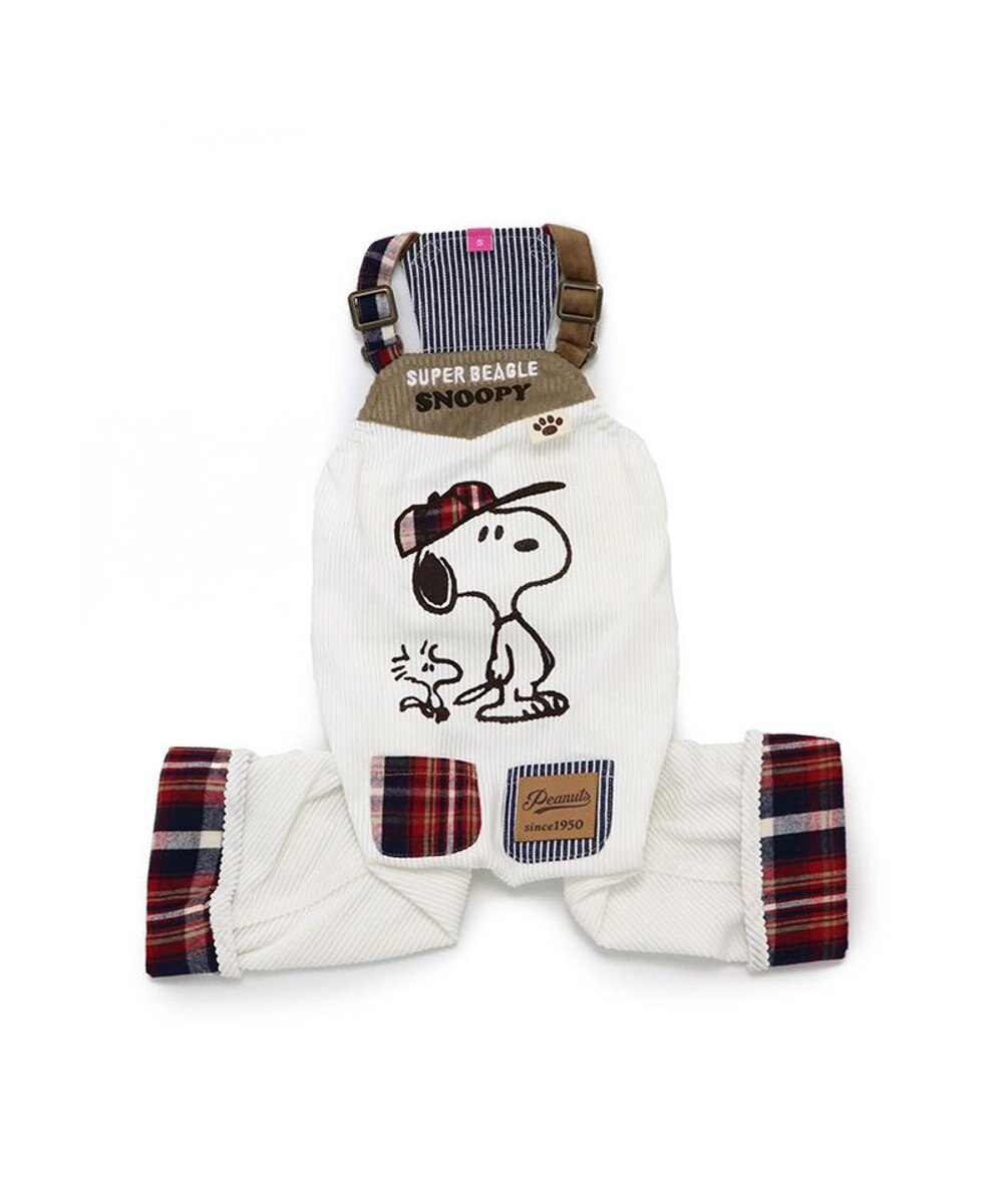 PET PARADISE スヌーピー オーバーオール 【中型犬】 