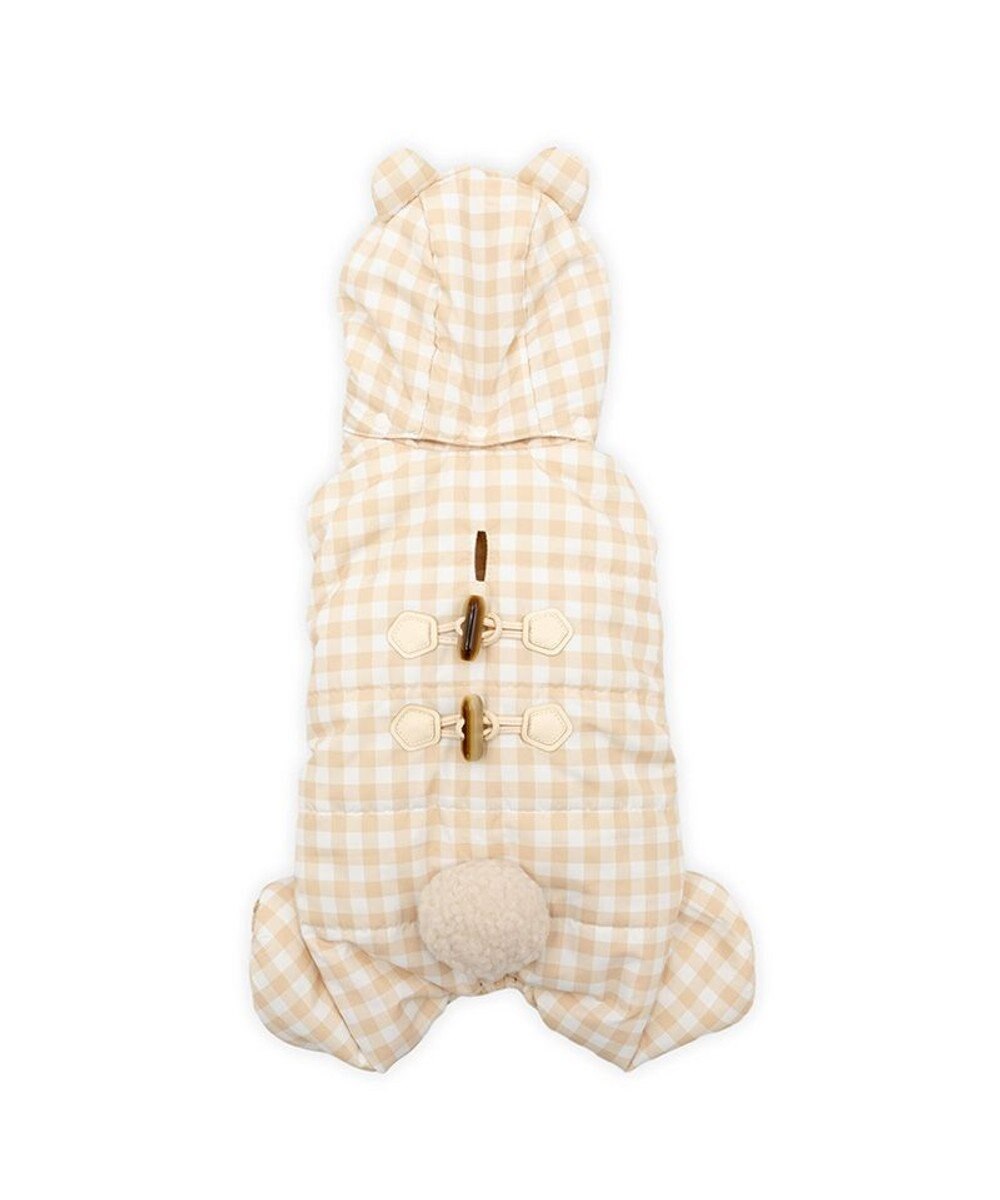 PET PARADISE ペットパラダイス くまちゃん  綿入り オール 《チェック柄》 小型犬 