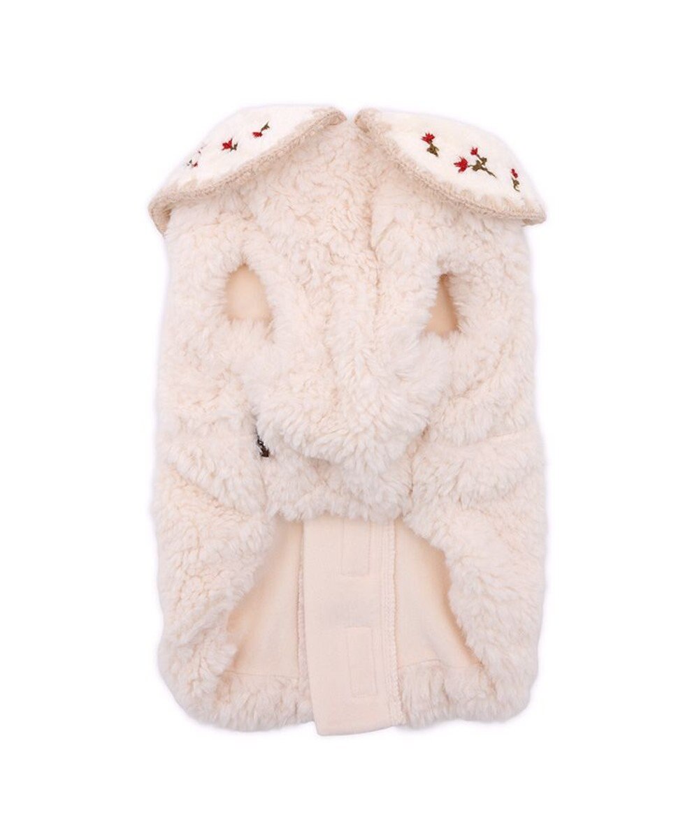 PET PARADISE ペットパラダイス お花刺繍 ボアベスト  中型犬 大型犬 