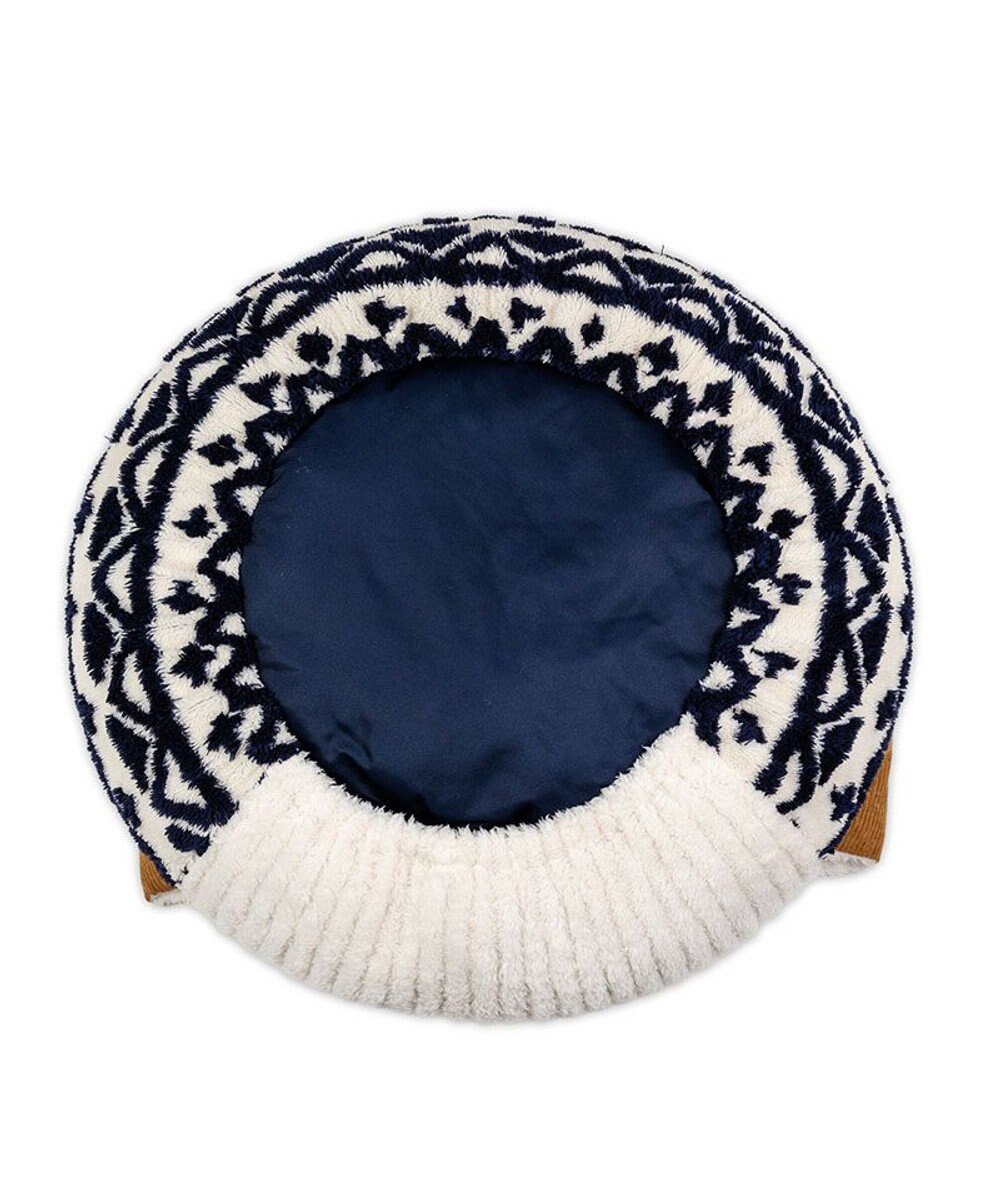 PET PARADISE ペットパラダイス 遠赤外線 丸型 寝袋 《カントリー柄》 Ｍ 