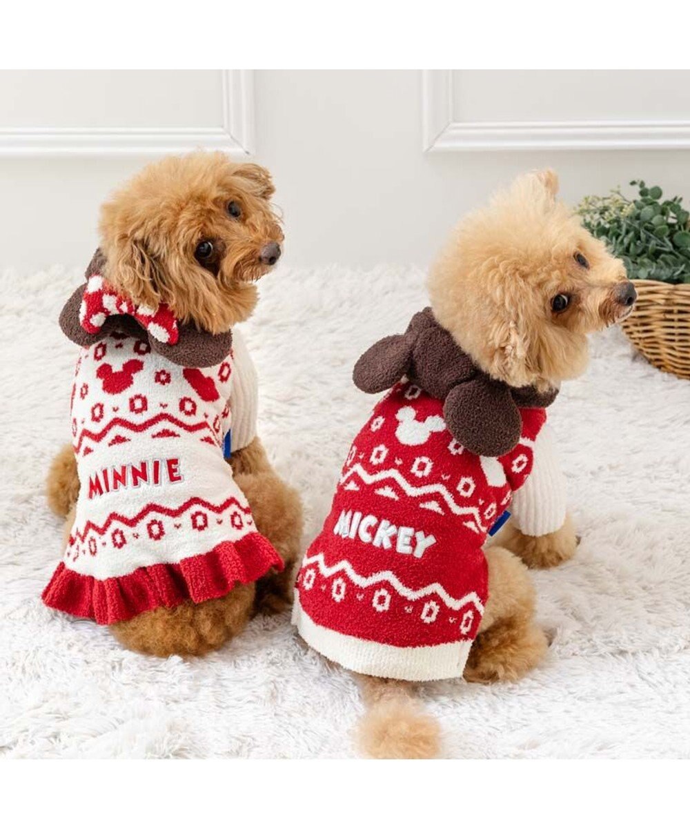PET PARADISE ディズニー ミッキーマウス お揃いニット 小型犬