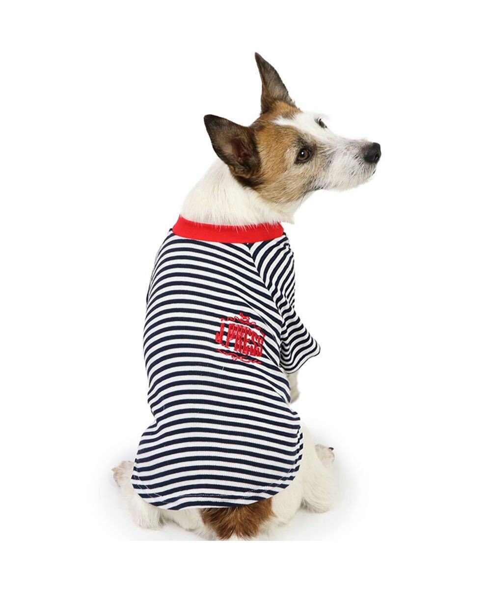 PET PARADISE J.PRESS ソフトボーダー Tシャツ 小型犬 