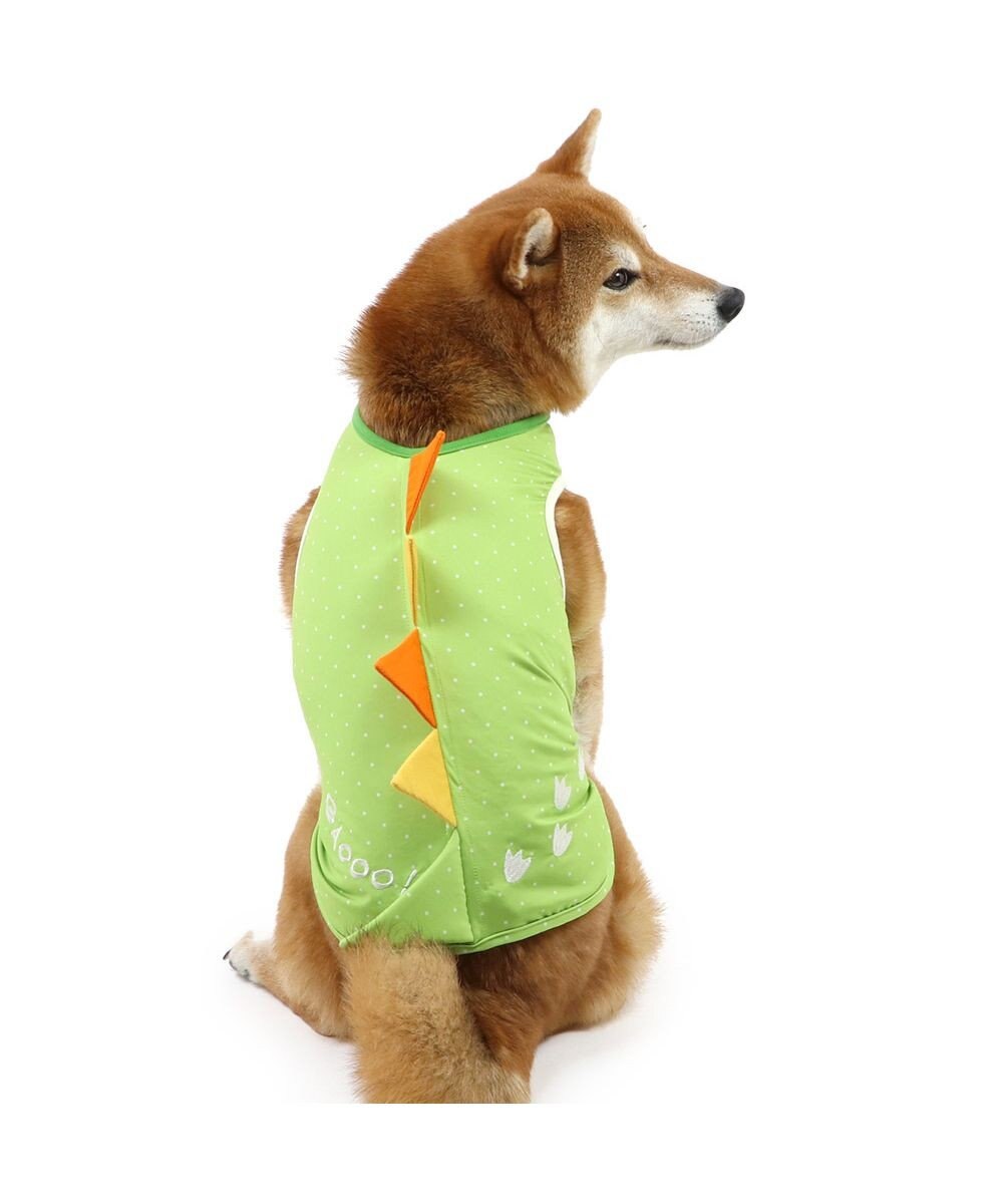 PET PARADISE ペットパラダイス エコメイド 天竺 恐竜 タンクトップ 中型犬 大型犬 