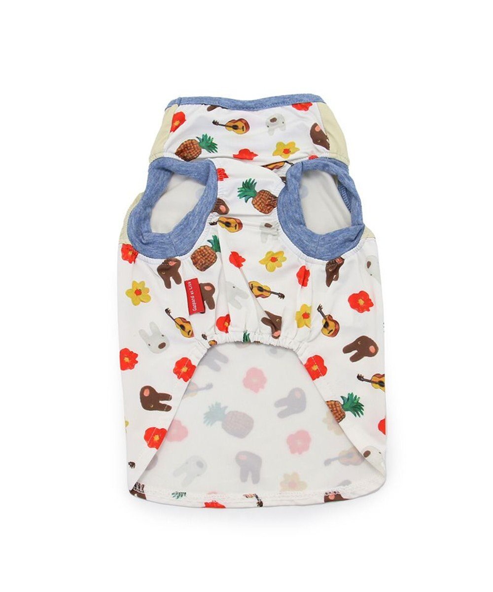 PET PARADISE リサとガスパール エコメイド 天竺 Tシャツ  《アロハ柄》 小型犬 