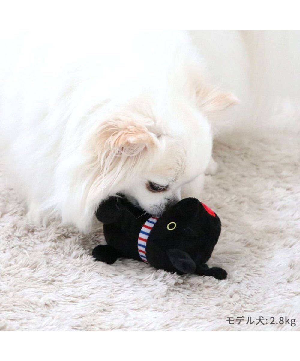 PET PARADISE リサとガスパール お座りトイ トリコロール マフラー 《ガスパール》 小型犬