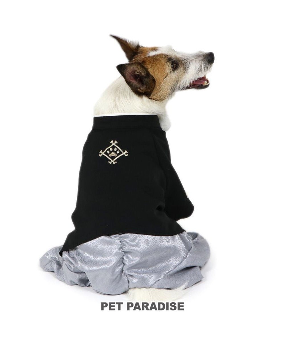 PET PARADISE ペットパラダイス 金糸紋付き袴 小型犬 黒