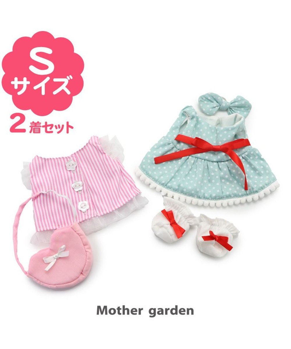 Mother garden マザーガーデン Sサイズドール プチマスコット用 きせかえおようふく 春服 うららかコーデセット -