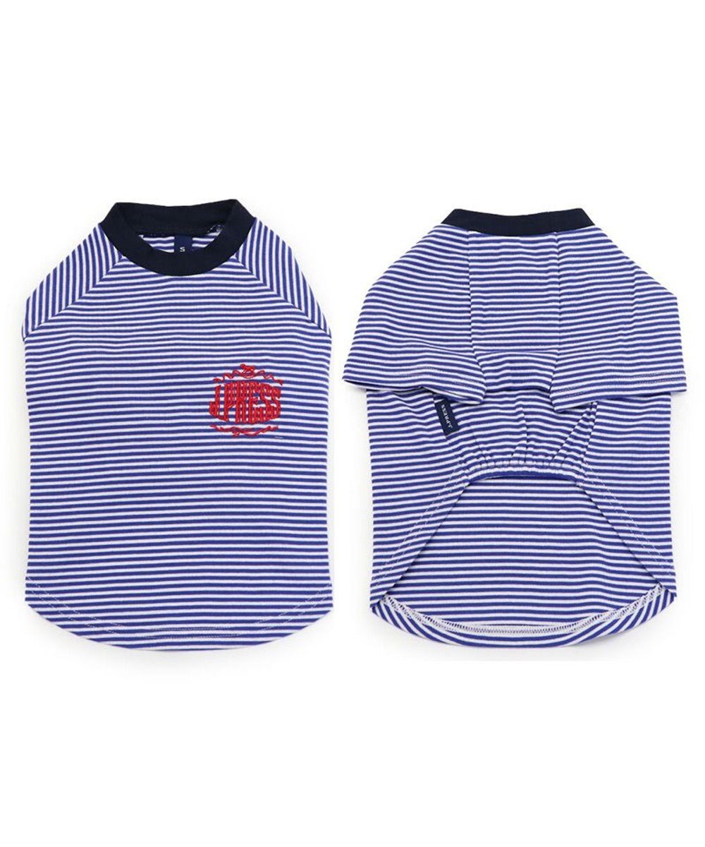 犬の服 犬 冬服 tシャツ J.PRESS【小型犬】 ボーダー ロゴ / PET