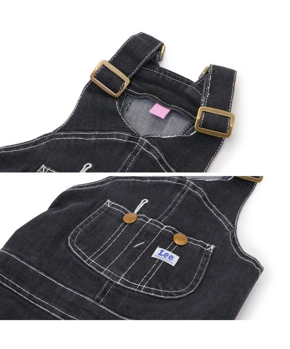 PET PARADISE Lee デニム オーバーオール 《ブラック》 中型犬 大型犬 