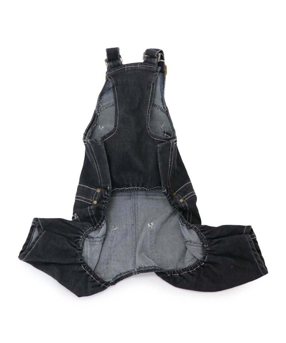 PET PARADISE Lee デニム オーバーオール 《ブラック》 中型犬 大型犬 