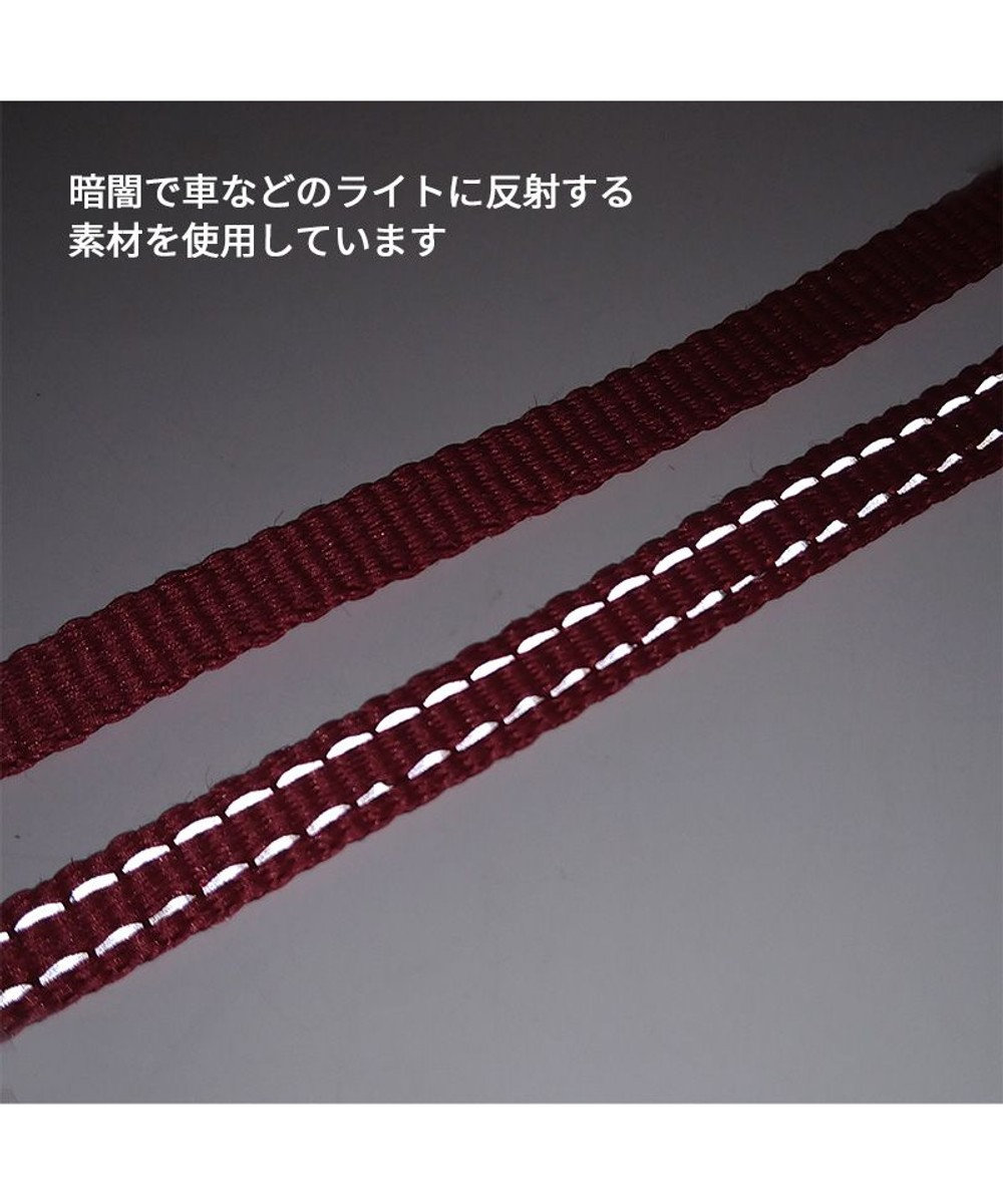 PET PARADISE ペットパラダイス ハーネス&リード  スカラップカラー《いちご柄 》 S 小型犬