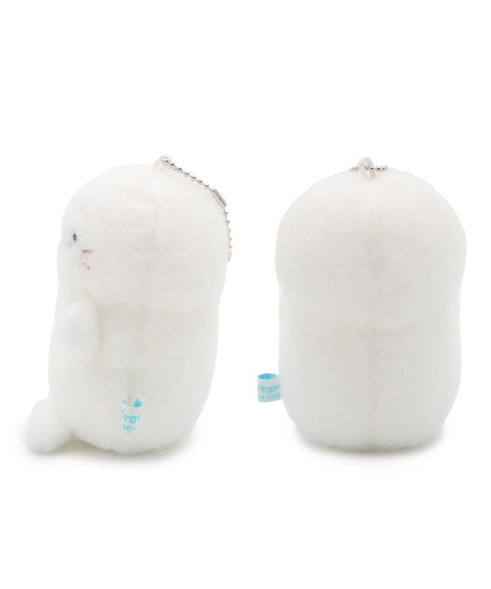 Mother garden しろたん ほわほわ お座り キーホルダー 