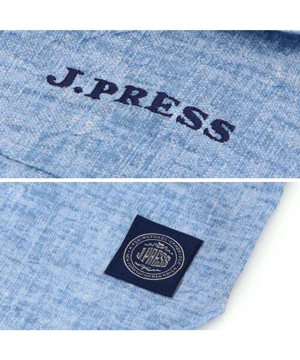 PET PARADISE J.PRESS 杢 ウェーブシャツ 《水色》 小型犬 