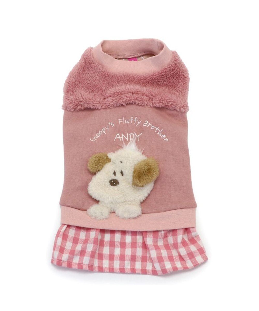 PET PARADISE スヌーピー 脇開きトレーナー 《ピンク》 小型犬
