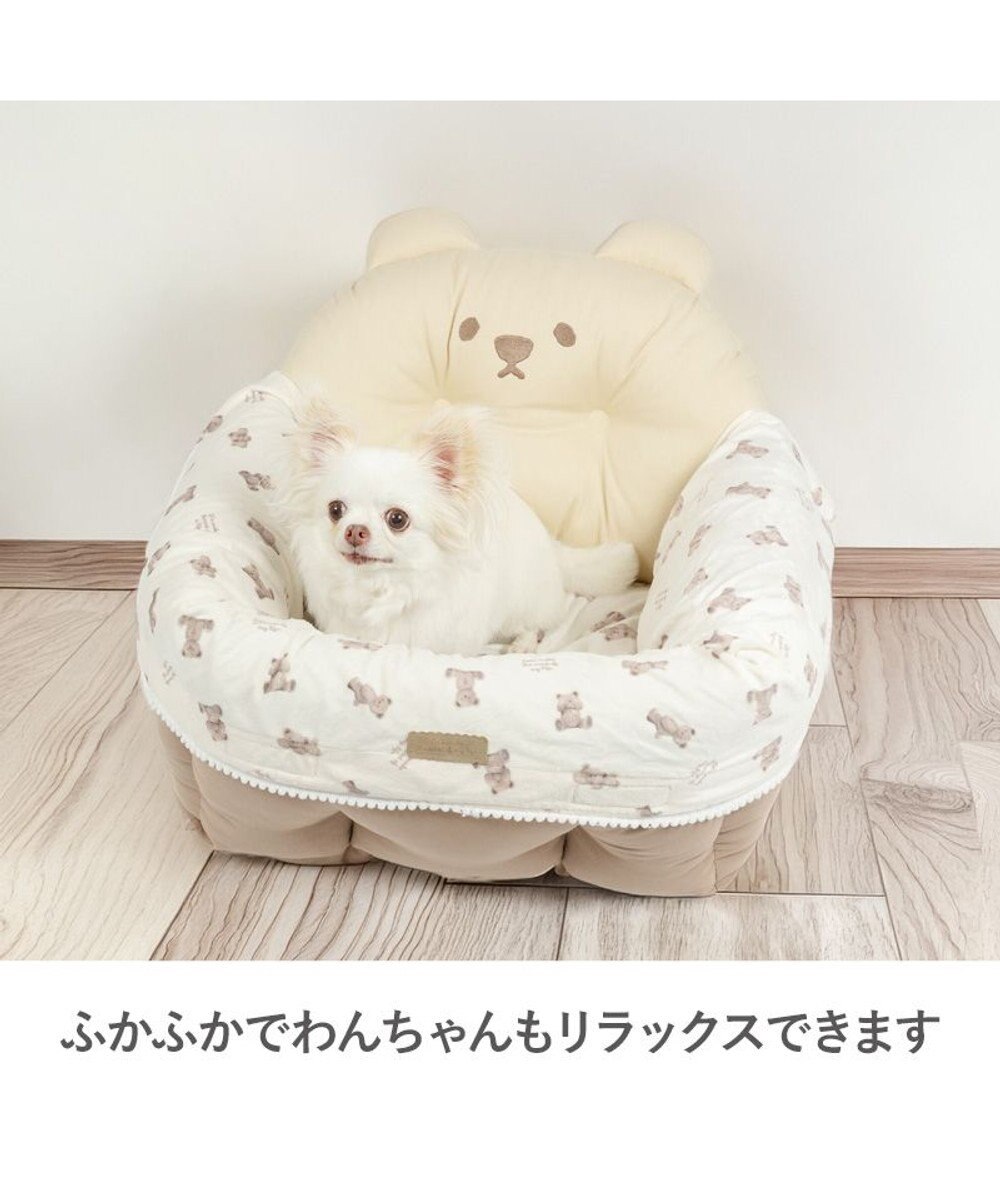 PET PARADISE ペットパラダイス くまちゃん 帆布 ドライブカドラー Ｍ 