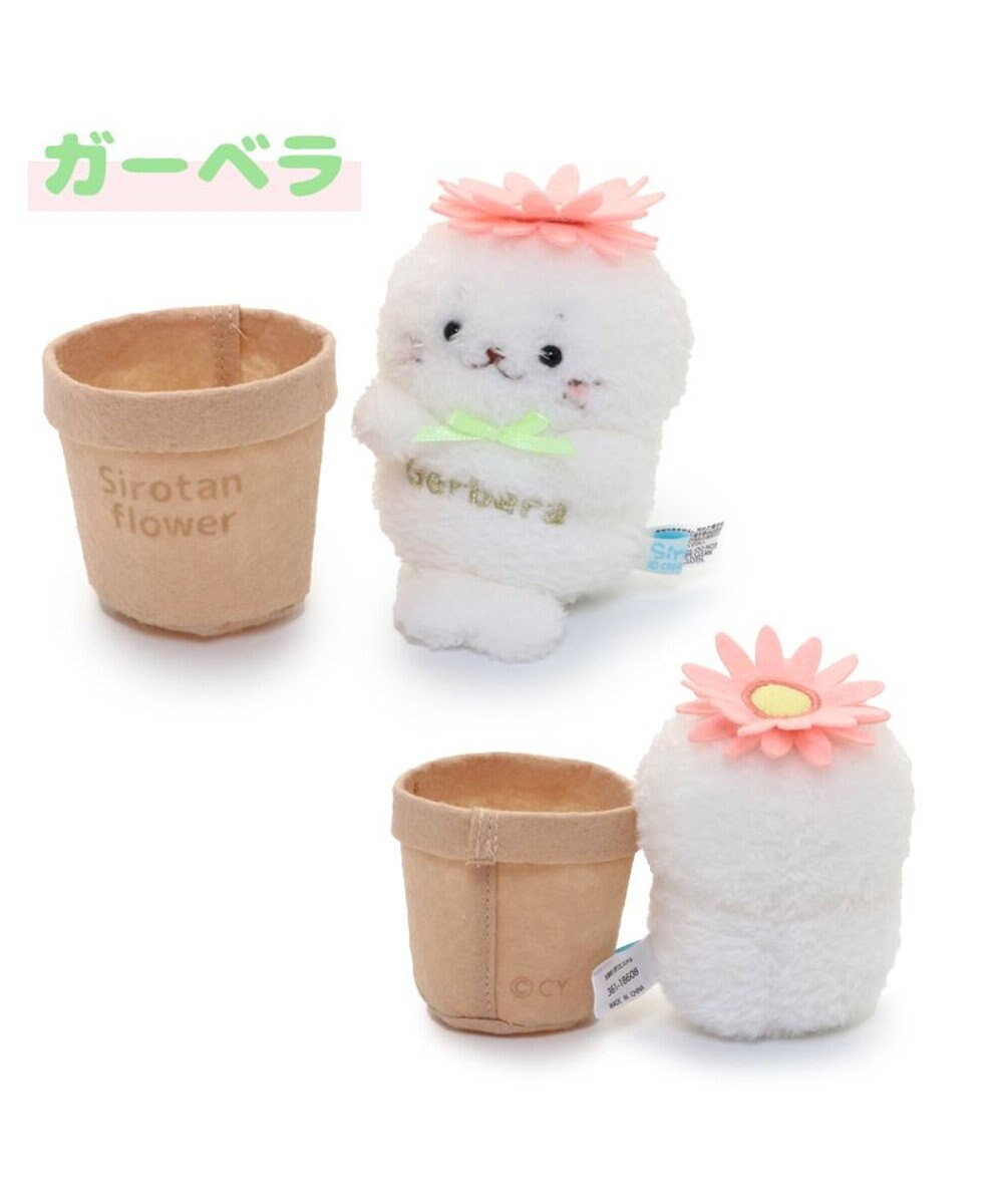 Mother garden しろたん フラワー マスコット8.5cm 《ダリア / ひまわり / ガーベラ 》 単品