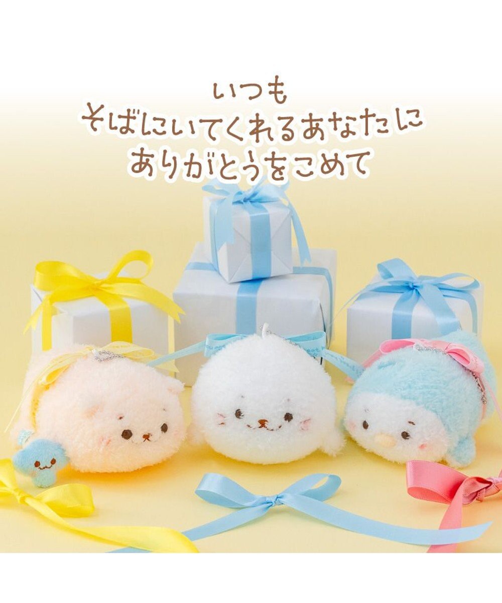 Mother garden しろたん リボンキーホルダー 《らむね》 