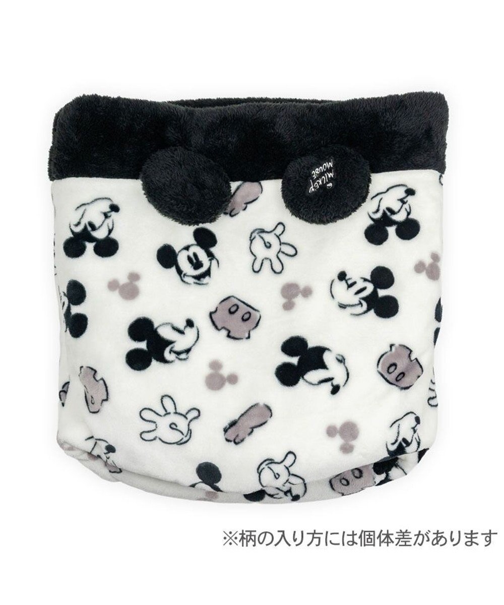 PET PARADISE ディズニー ミッキーマウス 白黒 筒型寝袋 Ｓ 