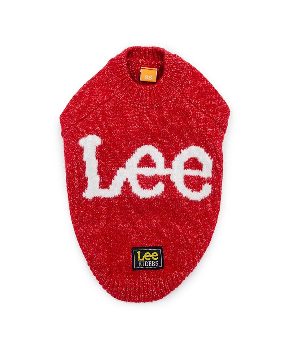 PET PARADISE Lee モヘア ロゴニット 《レッド》 小型犬 