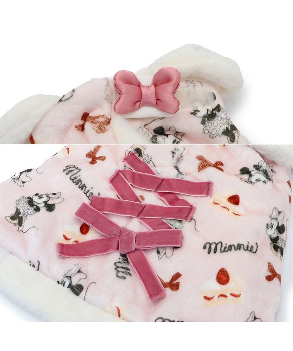 PET PARADISE ディズニー ミニー ポンチョ 《ケーキ柄》 小型犬 