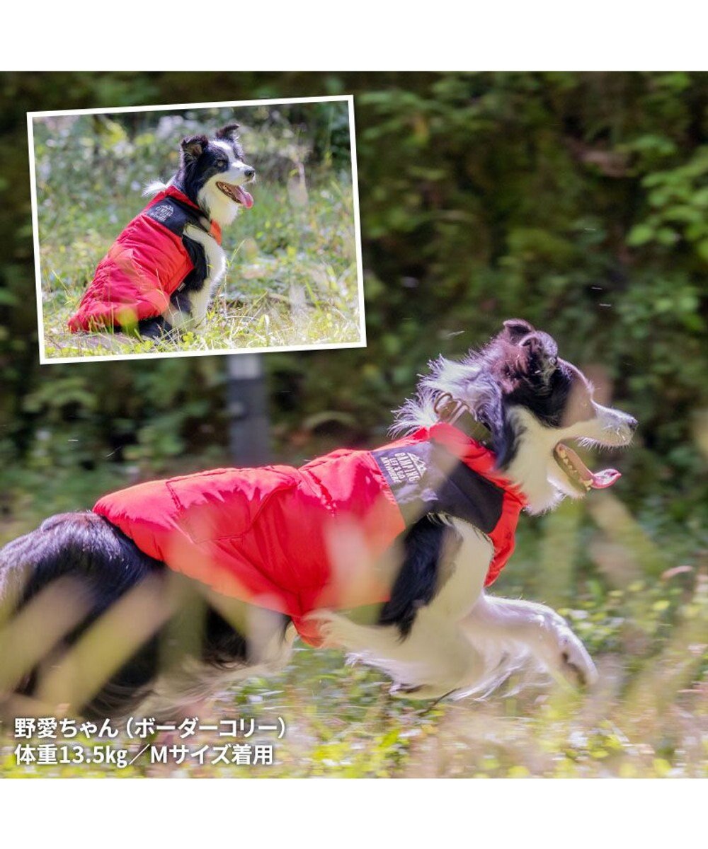 PET PARADISE ペットパラダイス 遠赤外線 エアベスト  《レッド》 中型犬 大型犬 